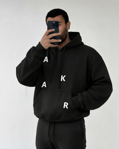 Black Akhar Hoodie