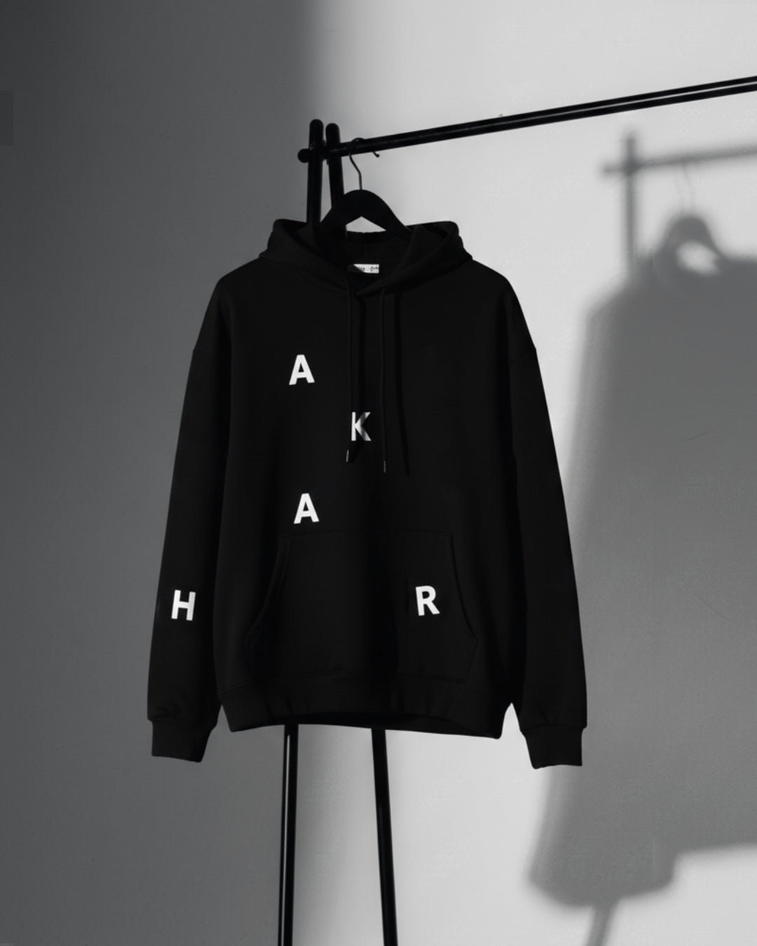 Black Akhar Hoodie
