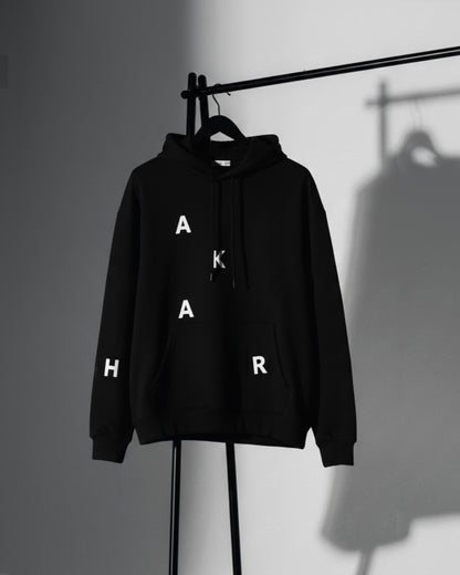Black Akhar Hoodie