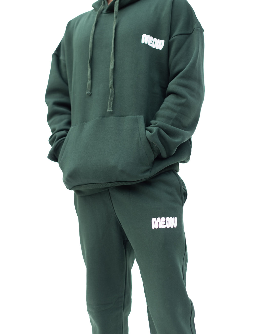 Meow Green Co-ord Set