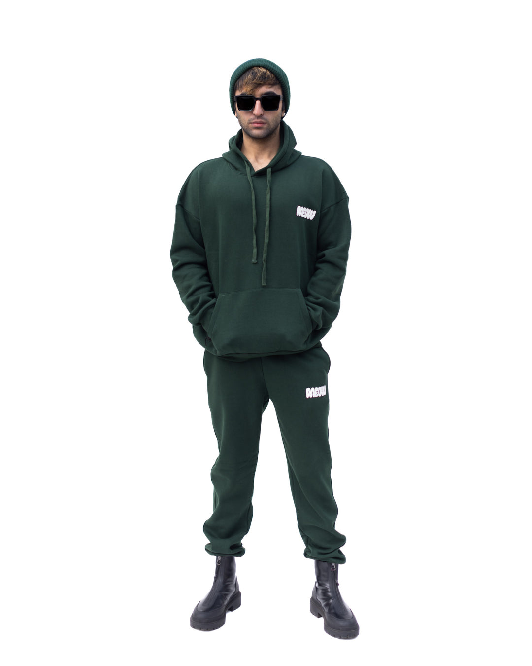 Meow Green Co-ord Set